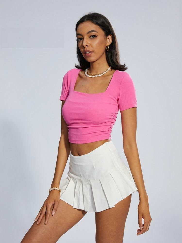 Barbie Crop Top: Trendy Aesthetic Clothing for Soft Girl & Grunge Styles