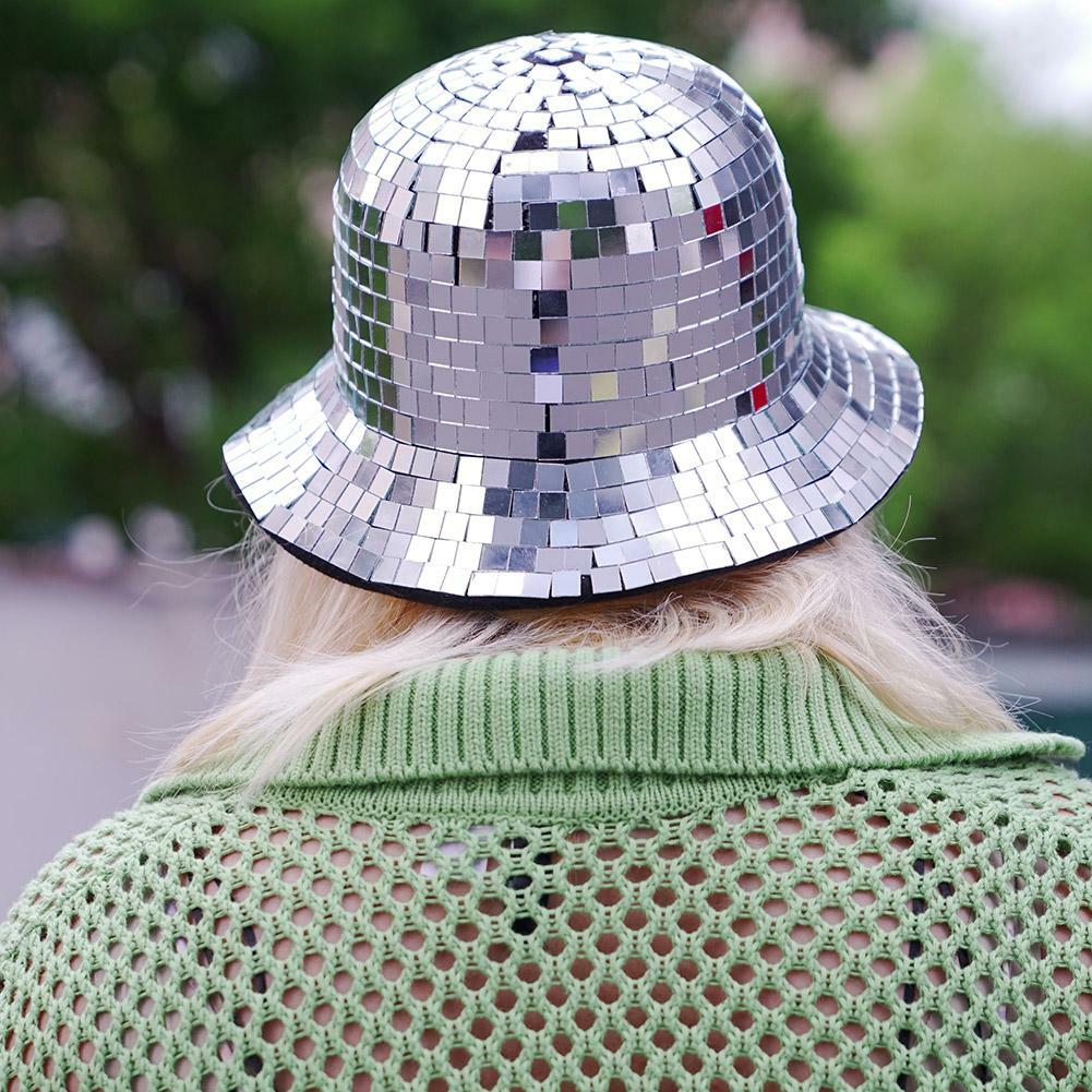 Disco Ball Cowgirl Hat - Grunge Style Aesthetic for Unique Outfits