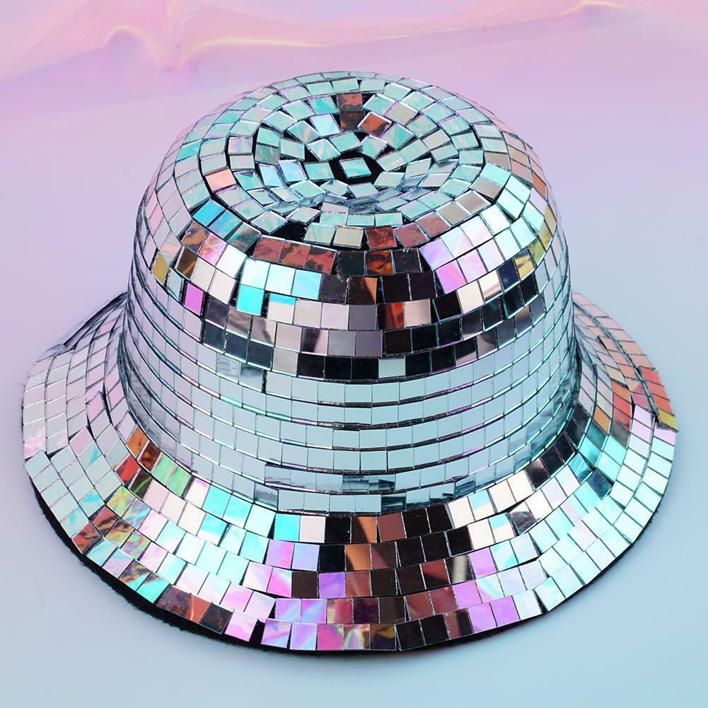 Disco Ball Cowgirl Hat - Grunge Style Aesthetic for Unique Outfits