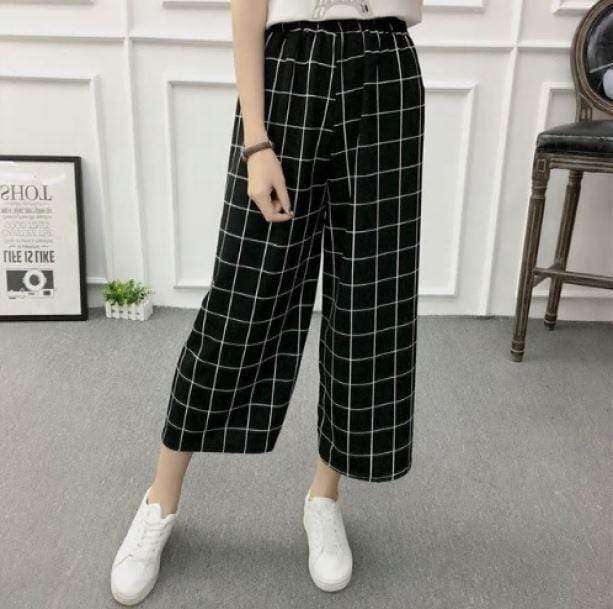 Grunge Style Clothing: Casual Wide Leg Pants for Aesthetic Outfits