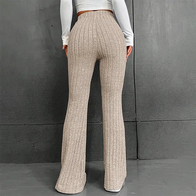 Grunge Style Clothing: Corduroy Striped Sweatpants for Aesthetic Outfits