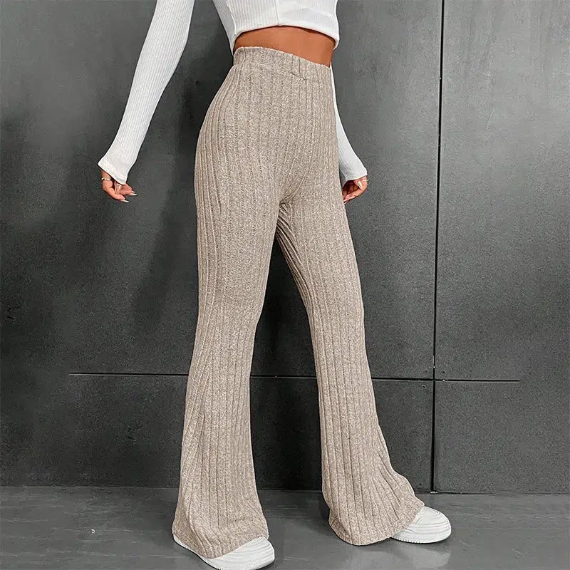 Grunge Style Clothing: Corduroy Striped Sweatpants for Aesthetic Outfits