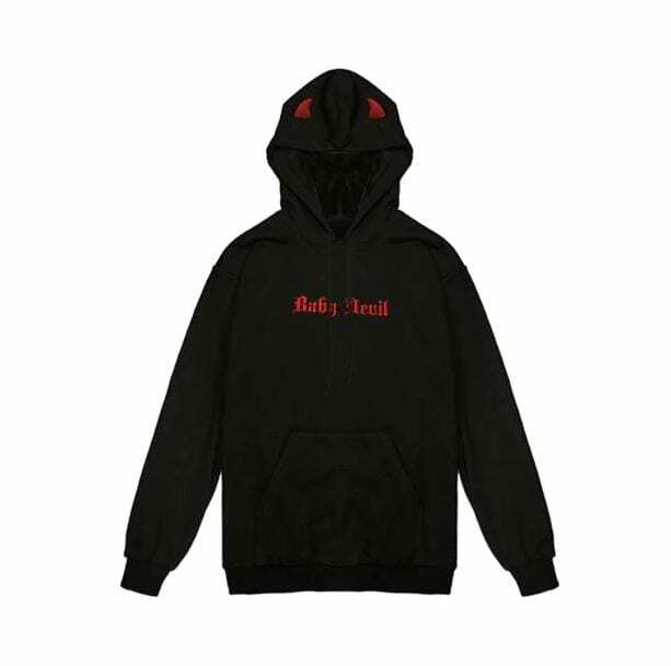 Grunge Style Clothing: Diablo Hoodie for Aesthetic Outfits & Soft Girl Vibes