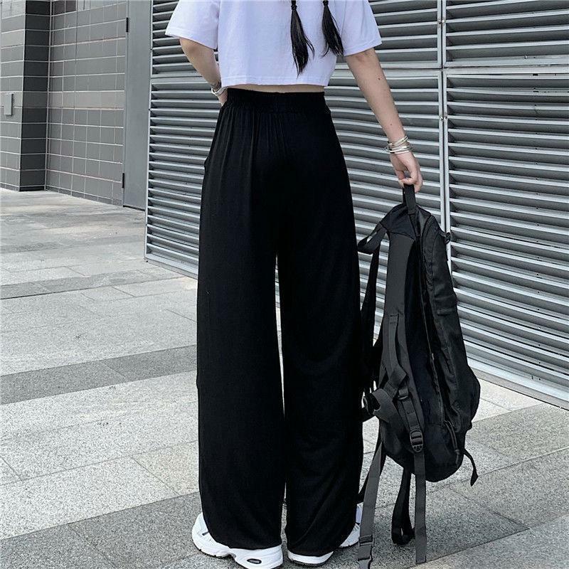 Grunge Style Clothing: Elasticated Waist Butterfly Cut-Out Pants