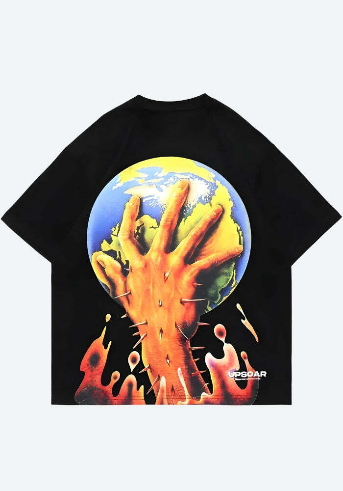 Grunge Style Clothing: World Has Changed Graphic Tee for Aesthetic Outfits