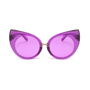 Grunge Style Oversized Kitty Sunglasses for Aesthetic Outfits