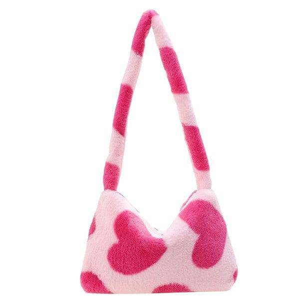 Grunge Style Y2K Lovecore Handbag - Aesthetic Soft Girl Accessory