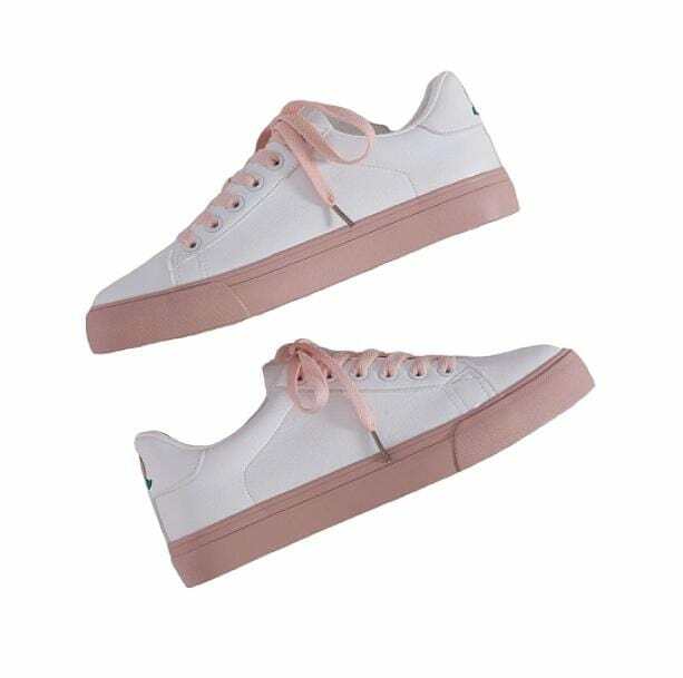 Just Peachy Grunge Style Sneakers for Aesthetic Outfits & Soft Girl Looks