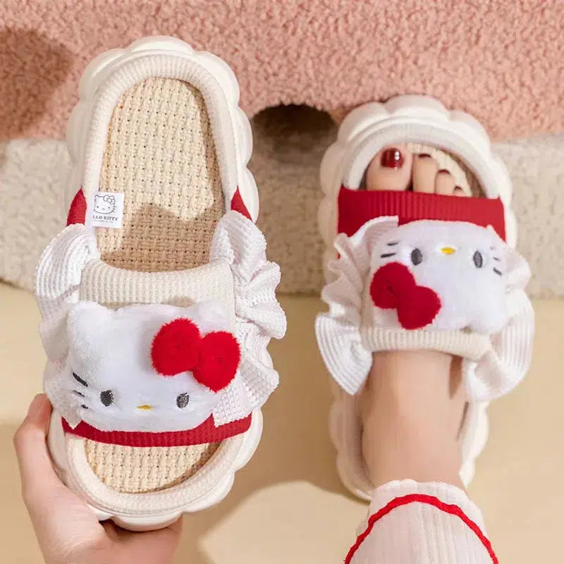 Kawaii Sanrio Slippers: Cute Aesthetic Footwear for Soft Girl Style