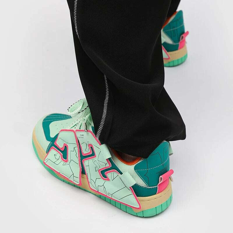 Neon Sneakers: Grunge Style Footwear for Aesthetic Outfits & Soft Looks