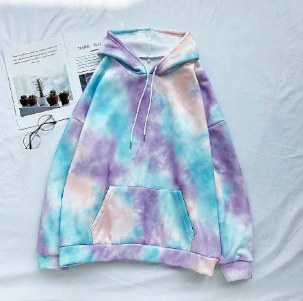 Pastel Clouds Hoodie: Grunge Style Clothing & Aesthetic Outfit Essential