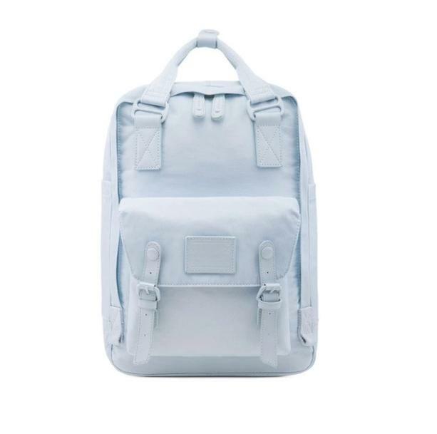 Pastel Color Backpack for Aesthetic Outfits and Soft Girl Style