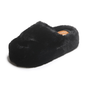 Plushy Platform Slippers: Cozy Aesthetic Footwear for Soft Girl Style