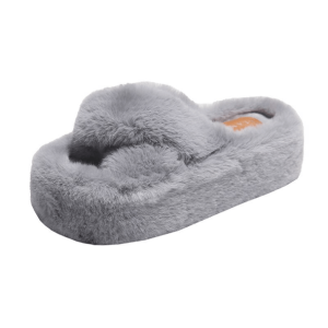 Plushy Platform Slippers: Cozy Aesthetic Footwear for Soft Girl Style