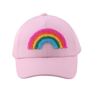 Rainbow Plush Baseball Cap - Trendy Grunge Style Aesthetic Accessory