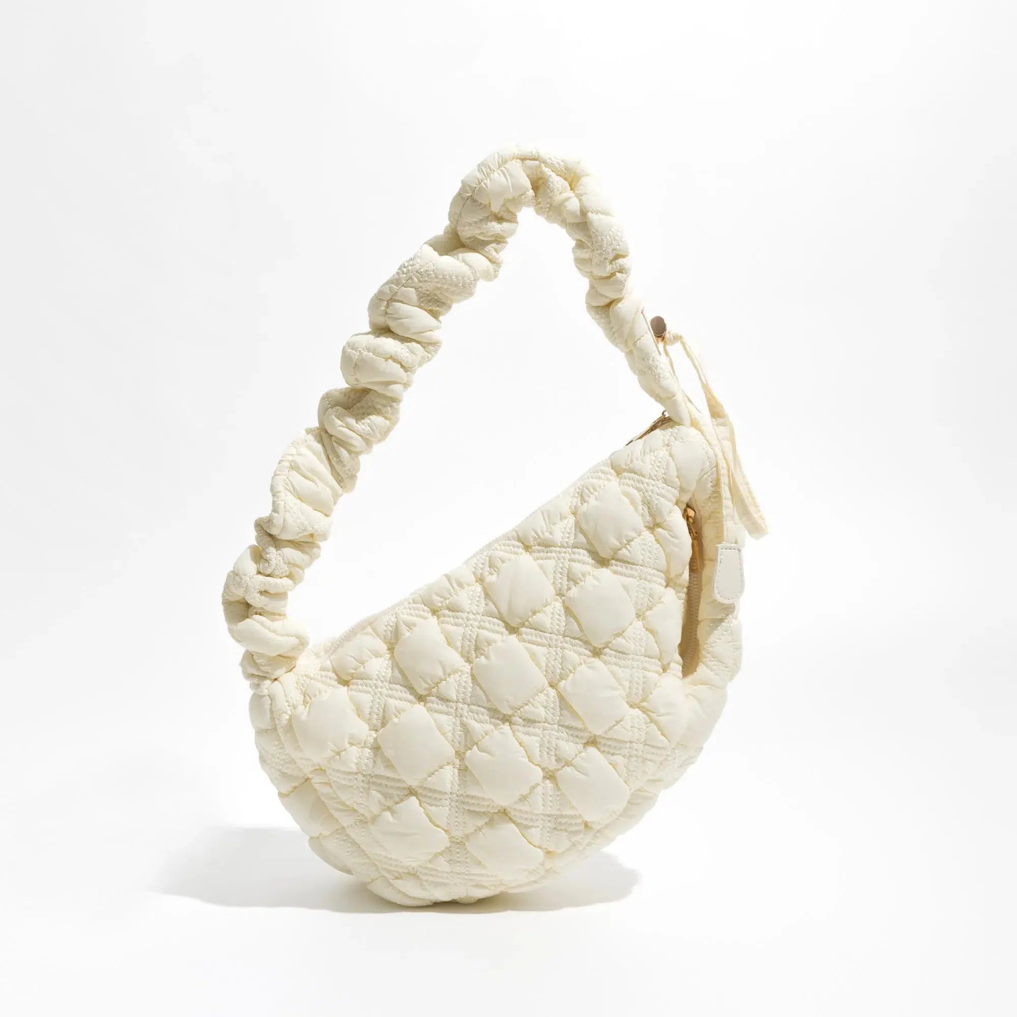 Soft Girl Quilted Bubble Shoulder Bag - Aesthetic Fashion Essential