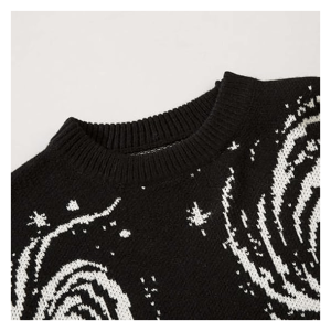 Starry Sky Grunge Style Cropped Sweater Vest - Aesthetic Outfit Essential