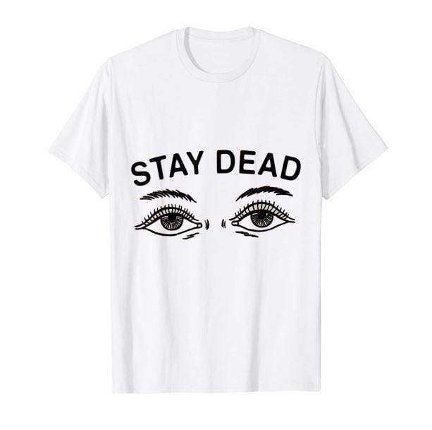 Stay Dead Grunge Style T-Shirt - Aesthetic Gothic Fashion Top