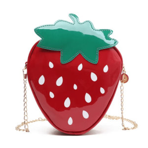 Strawberry Handbag: Cute Aesthetic Accessory for Soft Girl & Grunge Styles