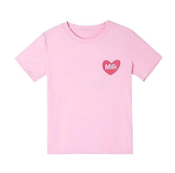 Strawberry Milk Box Tee - Grunge Style Clothing & Aesthetic Outfit Essential