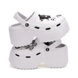 Trendy Aesthetic Platform Crocs for Grunge, Soft Girl, and Gothic Styles