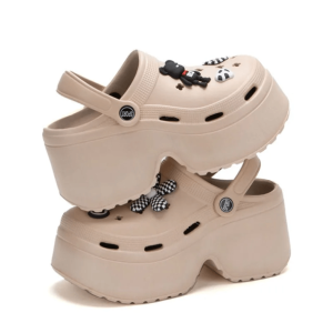 Trendy Aesthetic Platform Crocs for Grunge, Soft Girl, and Gothic Styles