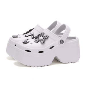 Trendy Aesthetic Platform Crocs for Grunge, Soft Girl, and Gothic Styles