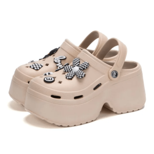 Trendy Aesthetic Platform Crocs for Grunge, Soft Girl, and Gothic Styles