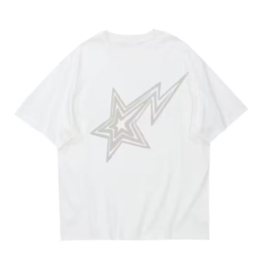 Y2K Star Graphic Tee - Trendy Grunge Style Clothing for Aesthetic Outfits