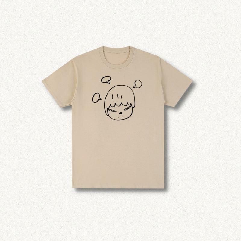 Yoshitomo Nara Tee: Grunge Style Clothing for Aesthetic Outfits